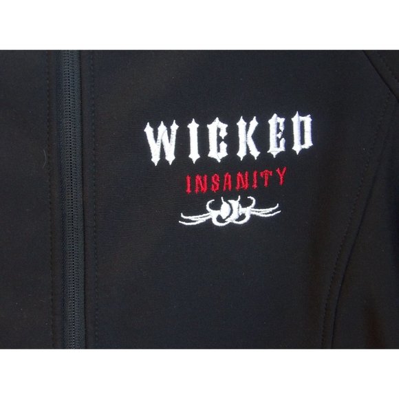 Ultraclub Custom Embroidered Black All Weather Jacket Sz L - Picture 3 of 12